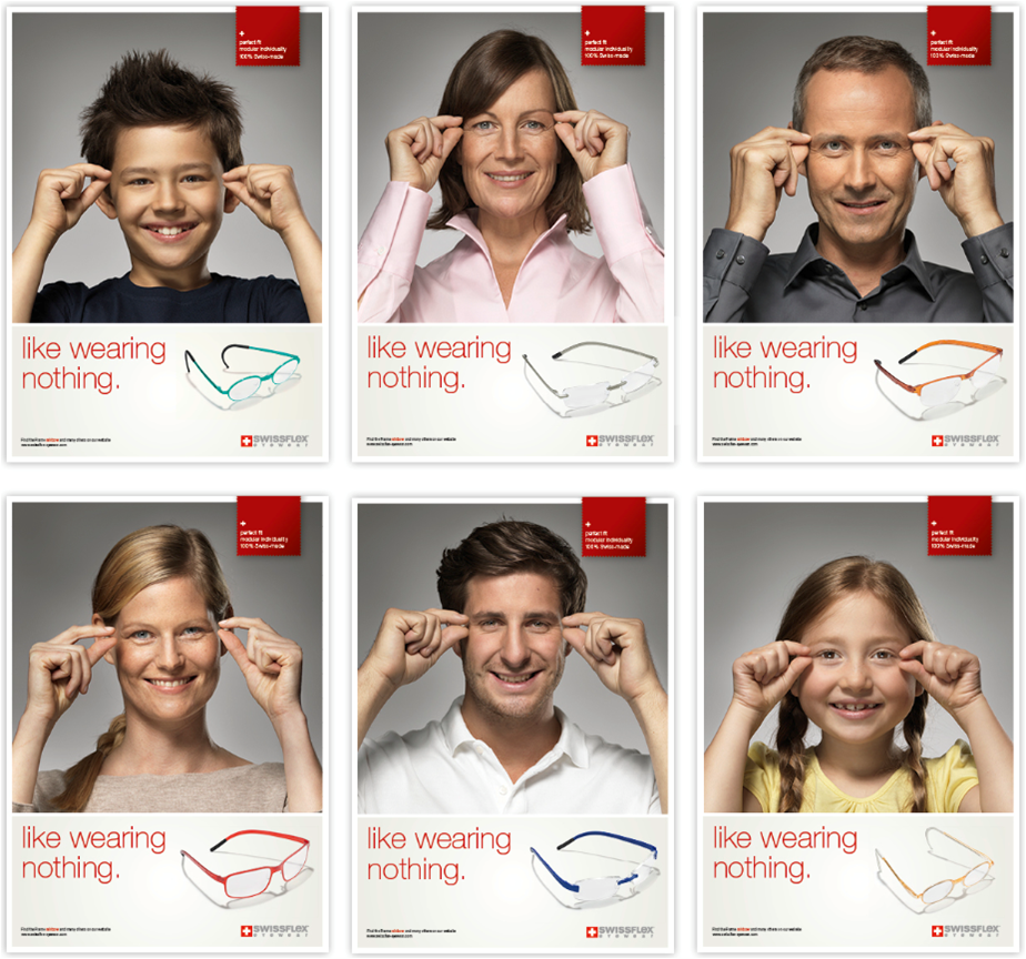 New campaign -> like wearing nothing